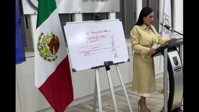 La alcaldesa reveló que el hombre golpeado era seguidor de AMLO