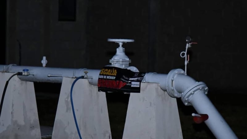 Desmantelan red de huachicol de agua en 48 municipios del Edomex