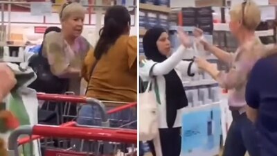 Una mujer europea atacó a una joven mexicana que profesa el islam