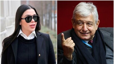 La esposa del 'Chapo' le mandó un mensaje a AMLO