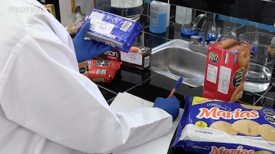 Se hicieron análisis de galletas.