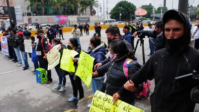 El bloqueo permaneció hasta las 5 de la tarde del miércoles 30 de junio