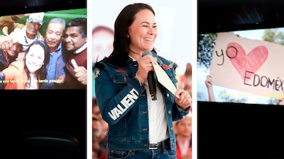 En redes sociales, usuarios acusaron que la candidata incurrió en violaciones a la Ley electoral