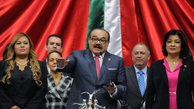 El priista Carlos Ramírez Marín asumió la presidencia de la mesa directiva de San Lázaro