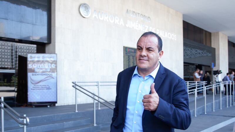 Cuauhtémoc Blanco acude a comparecer a la Fiscalía de Morelos