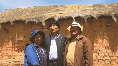 La hermana del expresidente de Bolivia (izquierda) falleció a los 70 años