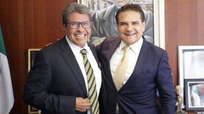 El exgobernador no mencionó la fecha en la que fue tomada la foto.