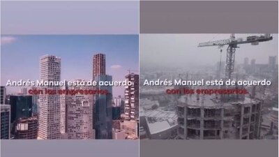 En dos videos trata de reconciliarse con empresarios