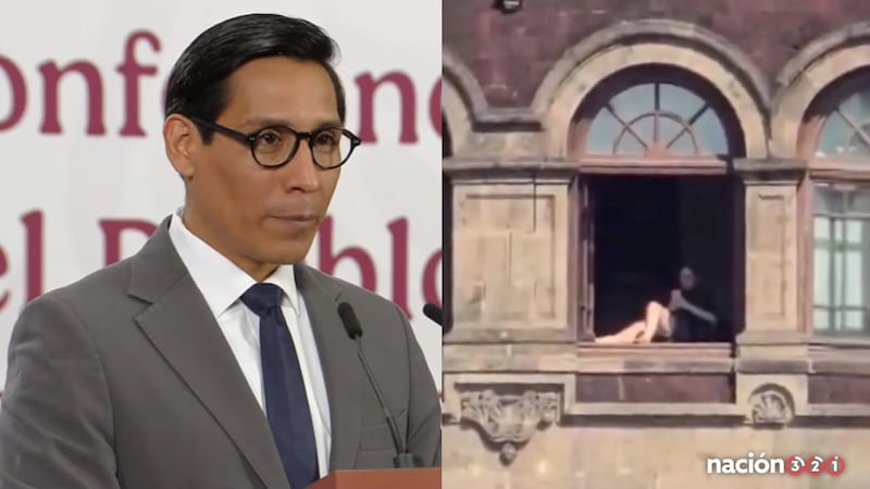 Coordinador de Infodemia se disculpa por video de mujer bronceándose las piernas en Palacio Nacional