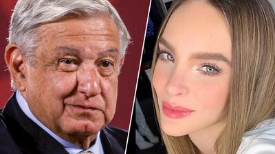 El presidente descartó irse contra la cantante por su adeudo fiscal