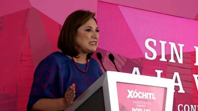 La candidata del PAN-PRI-PRD habló sobre el 'portazo' en Palacio Nacional