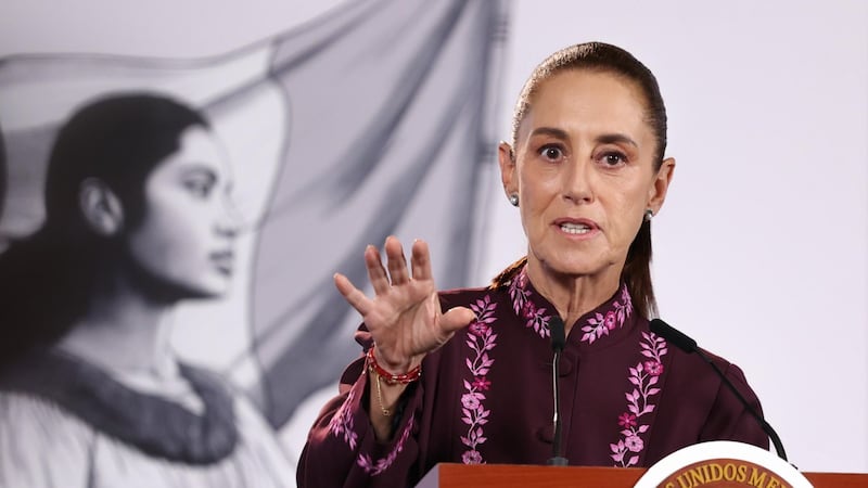 “Gabinete de Seguridad investiga videos sobre cárteles mexicanos en Ucrania”, asegura Sheinbaum