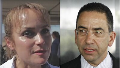 La diputada Susana Corella y el senador Javier Lozano