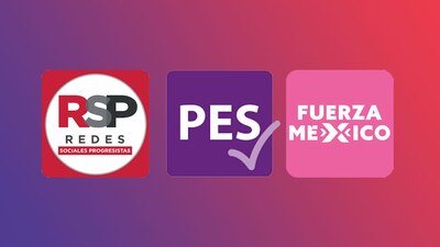 El INE informó que los partidos no obtuvieron el 3% de la última votación