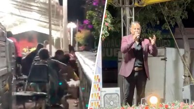 Las personas se encontraban celebrando el 10 de mayo con música en vivo y la rifa de electrodomésticos que al final se suspendió