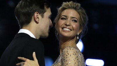Jared Kushner, asesor del presidente Donald, e Ivanka Trump