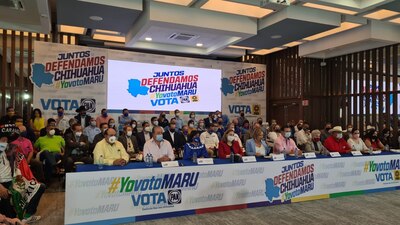 Líderes de los sectores políticos, sociales y empresariales anunciaron la integración del frente