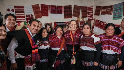 Sheinbaum estuvo de gira este viernes por el estado de Chiapas