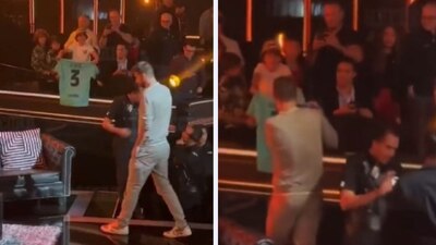 Fue captado en un momento que él calificó como "truco de magia"