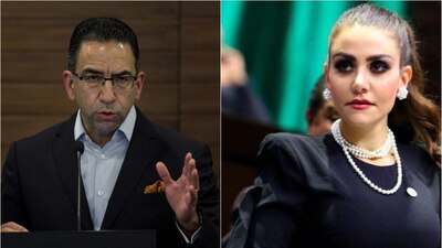 El exsenador Javier Lozano se molestó con la diputada federal Nay Salvatori