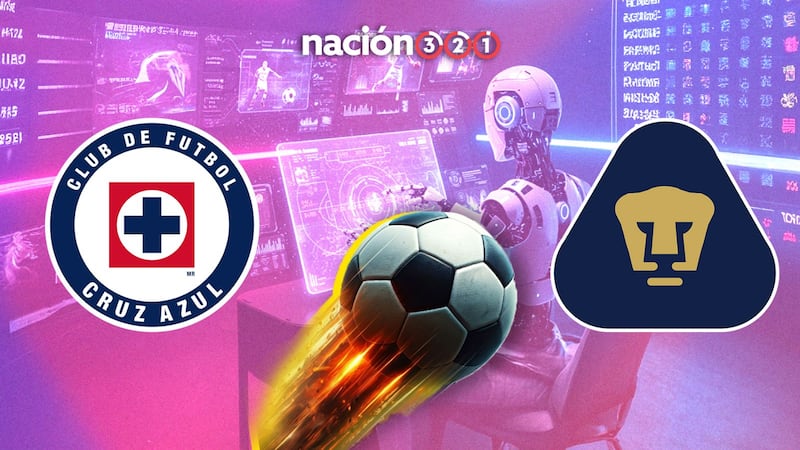 ¿Cuál es el pronóstico de la IA sobre el partido de ida de Cruz Azul vs. Pumas?