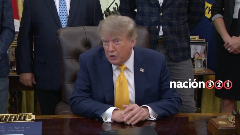 Trump dice que México sólo tiene “tamales y tomates” que ofrecer a EU... pero elogia a Sheinbaum