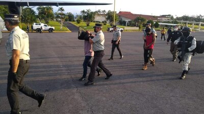 Fueron puestos a disposición de la Fiscalía General de la República