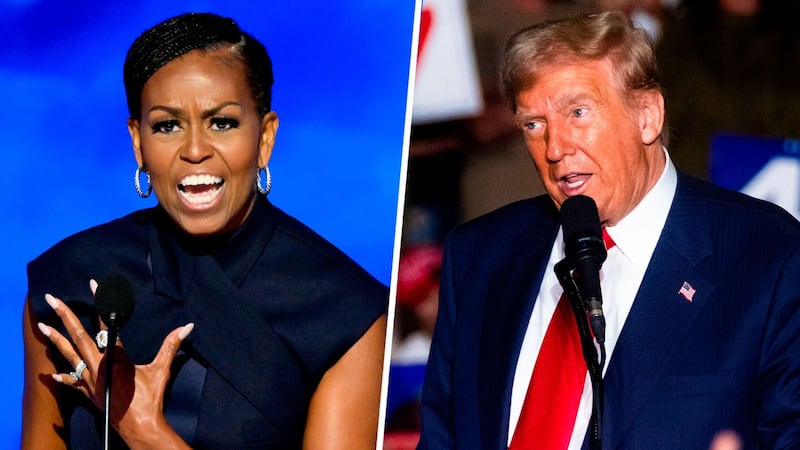 Donald Trump insulta a Michelle Obama; la llama “asquerosa" por cuestionar salud
