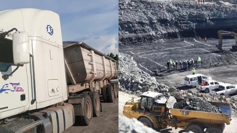 ¡Sucedió de nuevo! Roban material para extraer oro y plata del mismo camión de la empresa minera Bacis