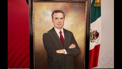 Será colocado en el Pasillo de los cancilleres de SRE