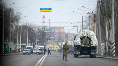 Zelensky dijo que se negaría a entablar conversaciones en un país que apoya el ataque a su país.