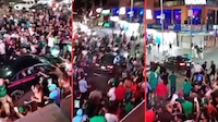 VIDEO: Conductor atropella a aficionados en festejos por triunfo de México; hay al menos 17 lesionados