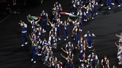 México desfiló en la inauguración de la justa veraniega