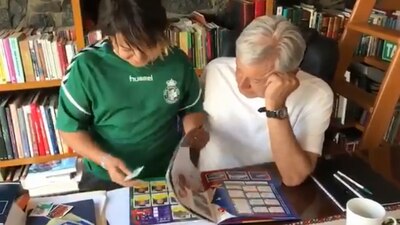 El candidato de Morena prefirió pasar tiempo con su hijo que ir al Palacio de Minería