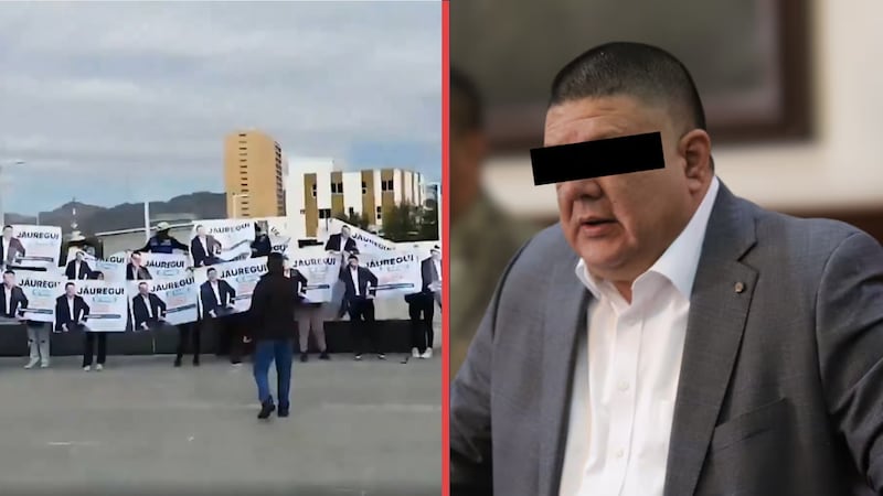 Marchan en Chihuahua para exigir la liberación de César Jáuregui; su esposa acusa a Maru Campos