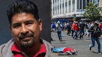 Maestro de la CNTE pierde la vista tras resultar herido en manifestación en la CDMX