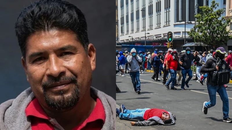 Maestro de la CNTE pierde la vista tras resultar herido en manifestación en la CDMX