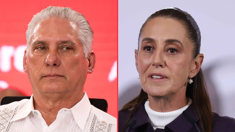 Díaz-Canel agradece el respaldo de Sheinbaum, en medio del “asfixiante” bloqueo de EU