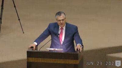 El diputado dijo que Reynosa está sumida en la desgracia