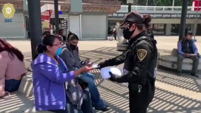 El objetivo es concientizar a la ciudadanía de la importancia del uso de cubrebocas