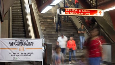 En el Metro, el 25% de las averías en las escaleras eléctricas suceden debido a que los usuarios las orinan.