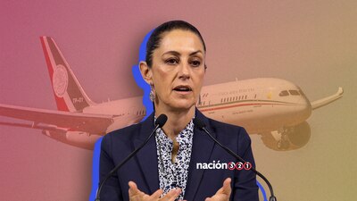 La jefa de Gobierno, Claudia Sheinbaun propuso condonar impuestos al ganador del avión presidencial