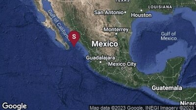 El reporte apunta a que el movimiento ocurrió a las 14:30 horas, hora del centro.