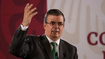 El canciller dijo que se registrará a los migrantes que crucen por México