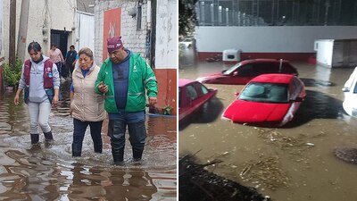 Autoridades ya atienden a población afectada por las anegaciones