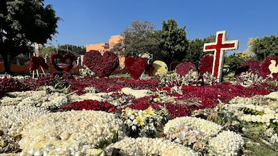 Así se ve la tumba del líder del CJNG