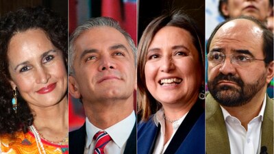 Desde Susana Harp hasta Emilio Álvarez Icaza, todos ellos aceptaron ser postulados por partidos