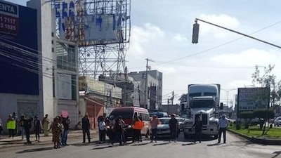 Los inconformes exigen la presencia del alcalde de Cuautitlán, Aldo Ledezma