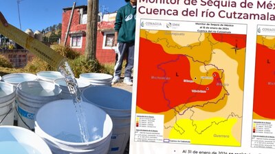 Actualmente las presas del sistema están a 39.3% de su capacidad de llenado