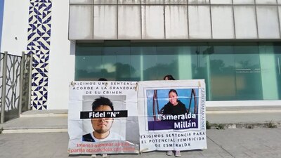 Esmeralda Millán fue atacada el 2 de diciembre de 2018 por Fidel